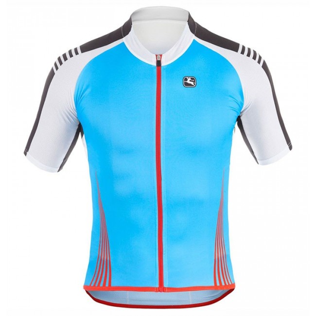 2017 Giordana Sahara Blau Radtrikot Kurzarm 2017 Giordana Sahara Blau Radtrikot Kurzarm