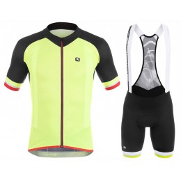 2017 Giordana Silber Line Schwarz-Gelb Fahrradbekleidung Satz Radtrikot Kurzarm+Kurz Trägerhose 2017 Giordana Silber Line Schwarz-Gelb Fahrradbekleidung Satz Radtrikot Kurzarm+Kurz Trägerhose