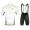 2017 Giordana Sahara Weiß-Vert Fahrradbekleidung Satz Radtrikot Kurzarm+Kurz Trägerhose