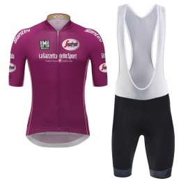 Giro d'Italia 2017 Cyclamen Fahrradbekleidung Satz Radtrikot Kurzarm+Kurz Trägerhose Giro d'Italia 2017 Cyclamen Fahrradbekleidung Satz Radtrikot Kurzarm+Kurz Trägerhose