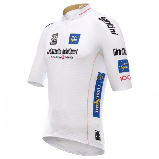 Giro d'Italia 2017 Weiß Radtrikot Kurzarm Giro d'Italia 2017 Weiß Radtrikot Kurzarm