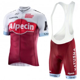 KATUSHA Alpecin Pro 2017 Fahrradbekleidung Satz Radtrikot Kurzarm+Kurz Trägerhose KATUSHA Alpecin Pro 2017 Fahrradbekleidung Satz Radtrikot Kurzarm+Kurz Trägerhose