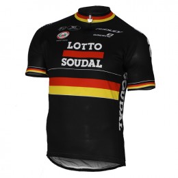 2017 LOTTO SOUDAL Germany Schwarz Radtrikot Kurzarm 2017 LOTTO SOUDAL Germany Schwarz Radtrikot Kurzarm