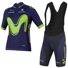 2017 Movistar Fahrradbekleidung Satz Radtrikot Kurzarm+Kurz Trägerhose 2017 Movistar Fahrradbekleidung Satz Radtrikot Kurzarm+Kurz Trägerhose