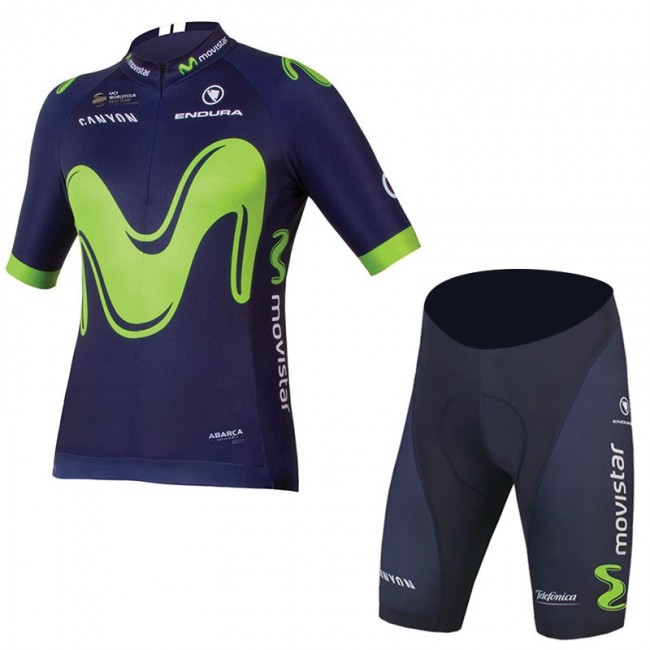 2017 Movistar Fahrradbekleidung Satz Radtrikot Kurzarm+Kurz 2017 Movistar Fahrradbekleidung Satz Radtrikot Kurzarm+Kurz
