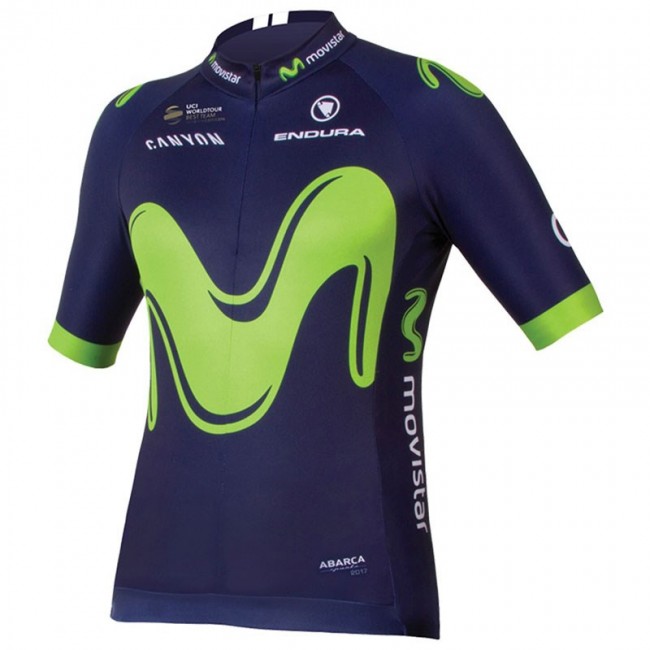 2017 Movistar Radtrikot 2017 Movistar Radtrikot