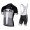 2017 Nalini PRO Artico Schwarz-Gris Fahrradbekleidung Satz Radtrikot Kurzarm+Kurz Trägerhose