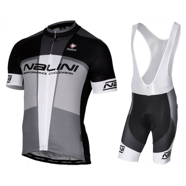 2017 Nalini PRO Artico Schwarz-Gris Fahrradbekleidung Satz Radtrikot Kurzarm+Kurz Trägerhose 2017 Nalini PRO Artico Schwarz-Gris Fahrradbekleidung Satz Radtrikot Kurzarm+Kurz Trägerhose
