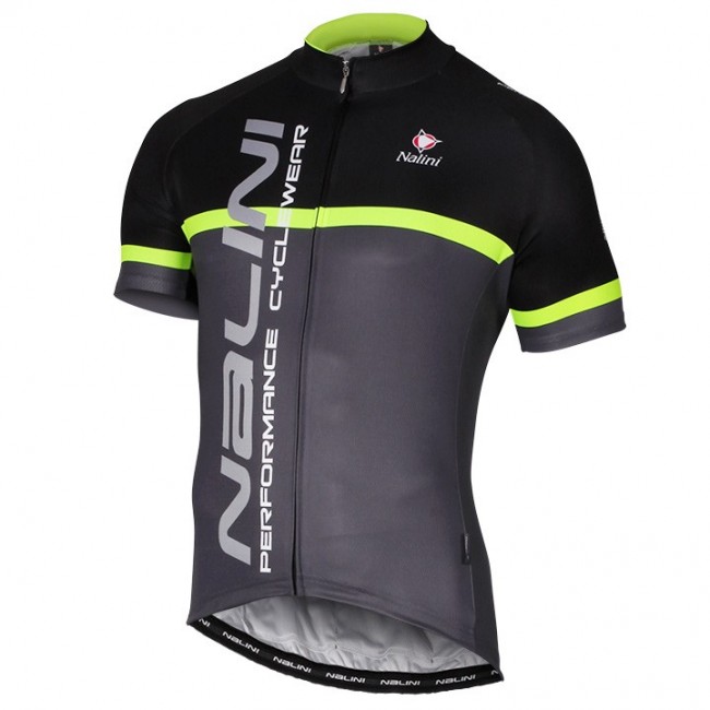 2017 Nalini PRO Brivio Schwarz-Gris Radtrikot Kurzarm 2017 Nalini PRO Brivio Schwarz-Gris Radtrikot Kurzarm