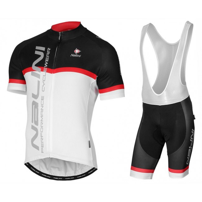 2017 Nalini PRO Brivio Schwarz-Weiß Fahrradbekleidung Satz Radtrikot Kurzarm+Kurz Trägerhose 2017 Nalini PRO Brivio Schwarz-Weiß Fahrradbekleidung Satz Radtrikot Kurzarm+Kurz Trägerhose