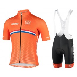 2017 neerlandais National Team Fahrradbekleidung Satz Radtrikot Kurzarm+Kurz Trägerhose 2017 neerlandais National Team Fahrradbekleidung Satz Radtrikot Kurzarm+Kurz Trägerhose