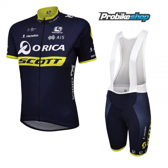 Damen Orica Scott Pro 2017 Fahrradbekleidung Satz Radtrikot Kurzarm+Kurz Trägerhose Schwarz Damen Orica Scott Pro 2017 Fahrradbekleidung Satz Radtrikot Kurzarm+Kurz Trägerhose Schwarz
