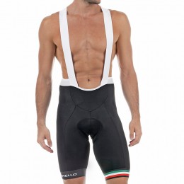 2017 Pinarello Strada Kurz Trägerhose-Schwarz Italie