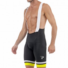 2017 Pinarello Corsa Kurz Trägerhose-Schwarz Gelb