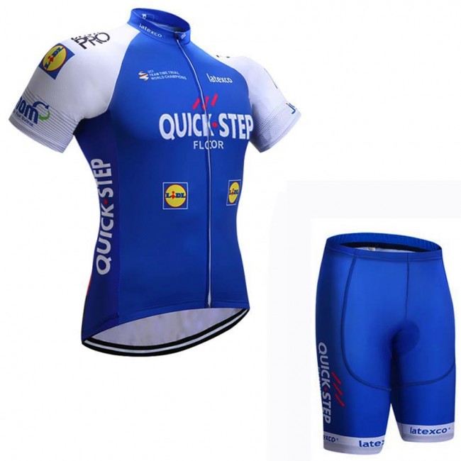 2017 Quick Step Floors Fahrradbekleidung Satz Radtrikot Kurzarm+Kurz Radhose 2017 Quick Step Floors Fahrradbekleidung Satz Radtrikot Kurzarm+Kurz Radhose