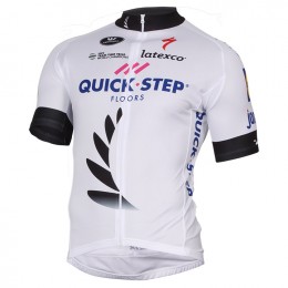 Quick Step Floors 2017 Weiß Radtrikot Kurzarm Quick Step Floors 2017 Weiß Radtrikot Kurzarm