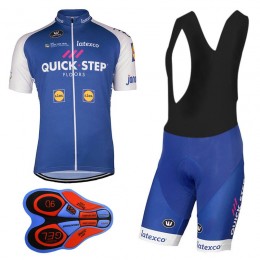 Quick Step Floors 2017 Pro Fahrradbekleidung Satz Radtrikot Kurzarm+Kurz Trägerhose Schwarz Quick Step Floors 2017 Pro Fahrradbekleidung Satz Radtrikot Kurzarm+Kurz Trägerhose Schwarz