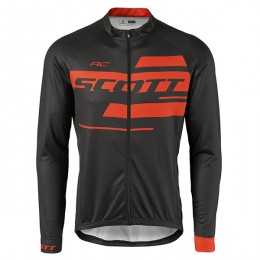 2017 Scott Rc Schwarz-Rot Radtrikot Langarm 2017 Scott Rc Schwarz-Rot Radtrikot Langarm