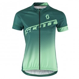2017 Scott Damen Grün Radtrikot Kurzarm 2017 Scott Damen Grün Radtrikot Kurzarm