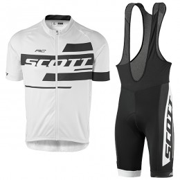 2017 Scott Rc Weiß Schwarz Fahrradbekleidung Satz Radtrikot Kurzarm+Kurz Trägerhose vente 2017 Scott Rc Weiß Schwarz Fahrradbekleidung Satz Radtrikot Kurzarm+Kurz Trägerhose vente