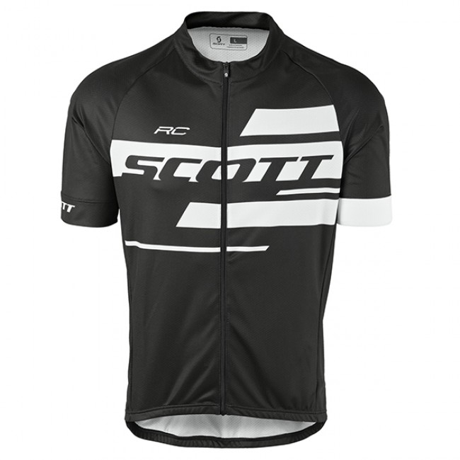 2017 Scott Rc Schwarz-Weiß Radtrikot Kurzarm 2017 Scott Rc Schwarz-Weiß Radtrikot Kurzarm