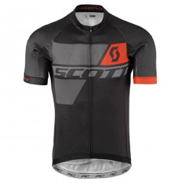 2017 Scott Schwarz Rot Radtrikot Kurzarm