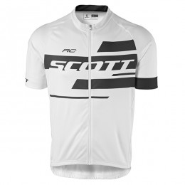 2017 Scott Rc Weiß Schwarz Radtrikot Kurzarm 2017 Scott Rc Weiß Schwarz Radtrikot Kurzarm