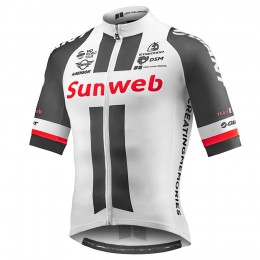 2017 Sunweb Pro Radtrikot Kurzarm Weiß 2017 Sunweb Pro Radtrikot Kurzarm Weiß