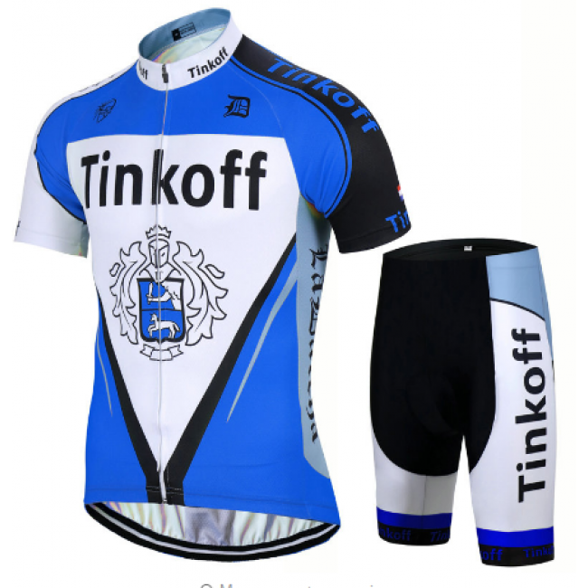2017 Tinkoff Blau Fahrradbekleidung Satz Radtrikot Kurzarm+Kurz Radhose 2017 Tinkoff Blau Fahrradbekleidung Satz Radtrikot Kurzarm+Kurz Radhose