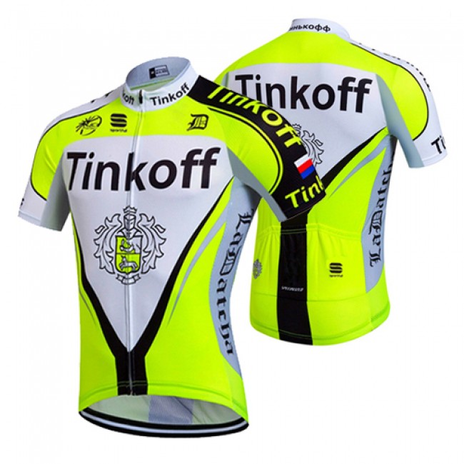 2017 Tinkoff Gelb Radtrikot Kurzarm 2017 Tinkoff Gelb Radtrikot Kurzarm