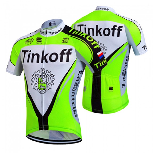 2017 Tinkoff Grün Radtrikot Kurzarm 2017 Tinkoff Grün Radtrikot Kurzarm