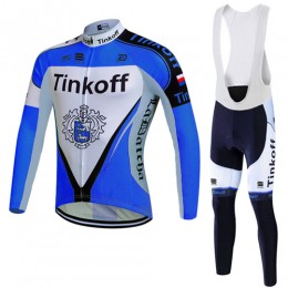 2017 Tinkoff Blau Fahrradbekleidung Satz Radtrikot Langarm+Lang Trägerhose 2017 Tinkoff Blau Fahrradbekleidung Satz Radtrikot Langarm+Lang Trägerhose