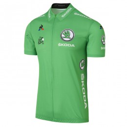 2017 Tour de France Grün Radtrikot Kurzarm