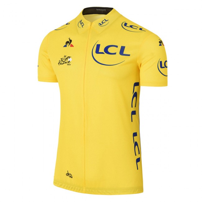 2017 Tour de France Gelb Radtrikot Kurzarm 2017 Tour de France Gelb Radtrikot Kurzarm