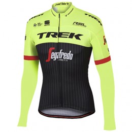 Trek Segafredo Pro 2017 Gelb Radtrikot Langarm Trek Segafredo Pro 2017 Gelb Radtrikot Langarm
