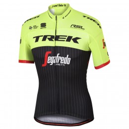 Trek Segafredo Pro 2017 Gelb Radtrikot Kurzarm Trek Segafredo Pro 2017 Gelb Radtrikot Kurzarm