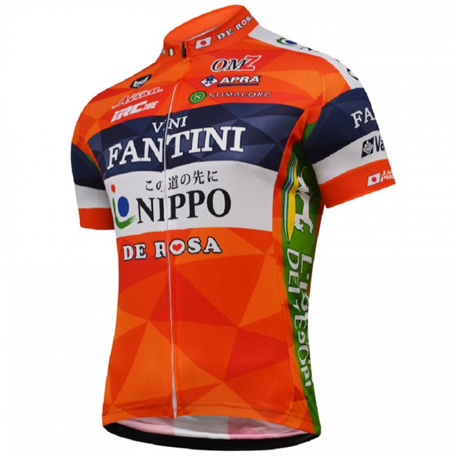 2017 Vini Fantini Nippo Pro Team Radtrikot Kurzarm 2017 Vini Fantini Nippo Pro Team Radtrikot Kurzarm